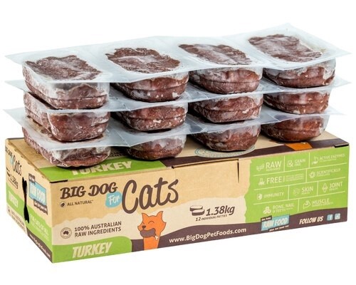 Big Dog Cats Turkey BARF