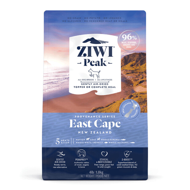 Ziwipeak Dog Air-Dried East Cape