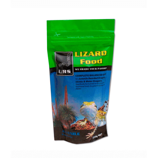 URS Juvenile Lizard Food - 200gm