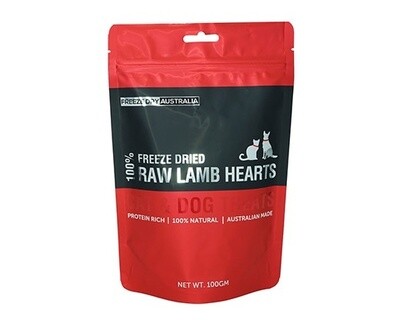 Freeze Dried Diced Lamb Hearts