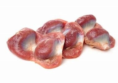 Raw Chicken Giblets