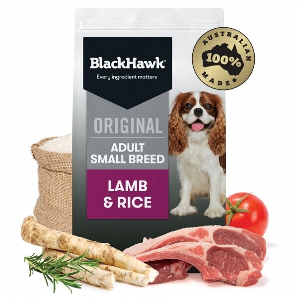 Black Hawk Adult Dog Small Breed Lamb &amp; Rice