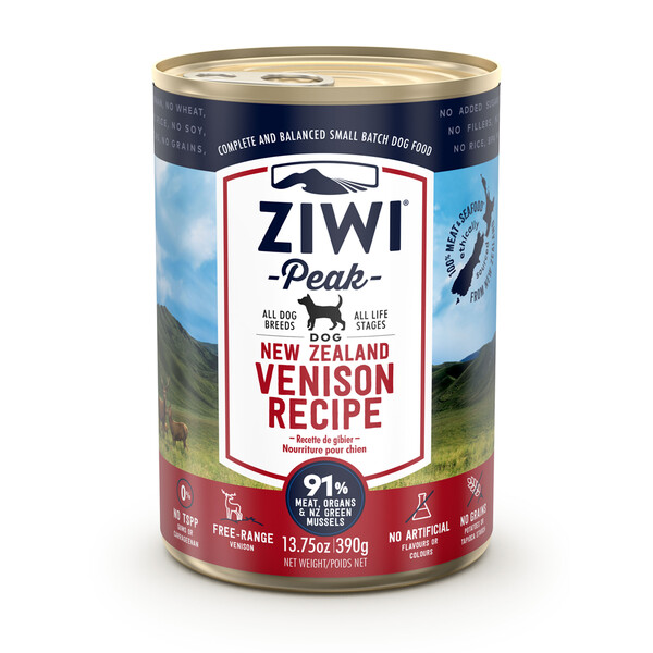 Ziwipeak Dog Can Venison