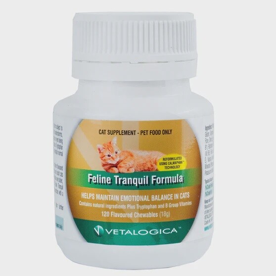 Vetalogica Feline Tranquil Formula - 120 chews