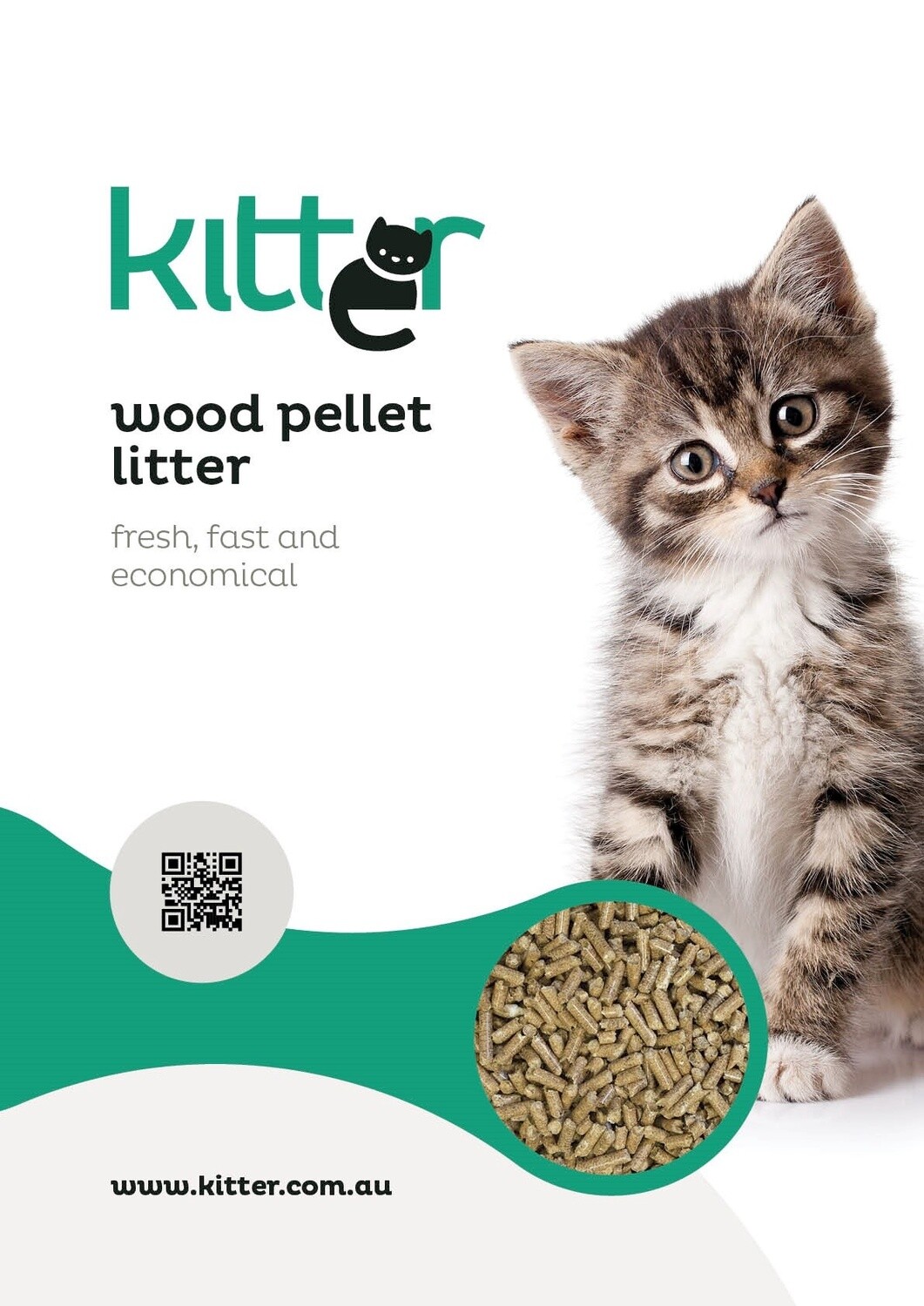 Kitter Wood Pellet Litter