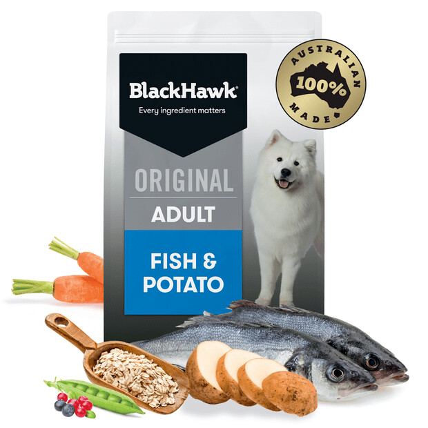 Black Hawk Adult Dog Fish &amp; Potato