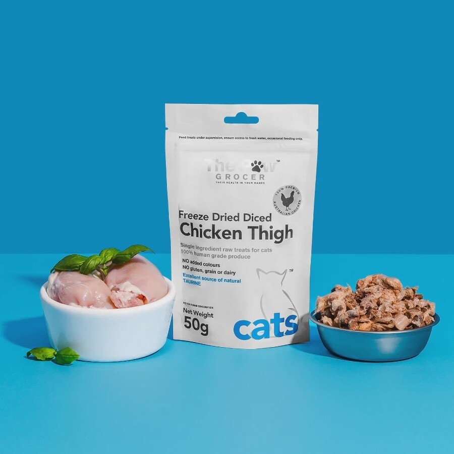 The Paw Grocer Cat Chicken Thigh - 50gm