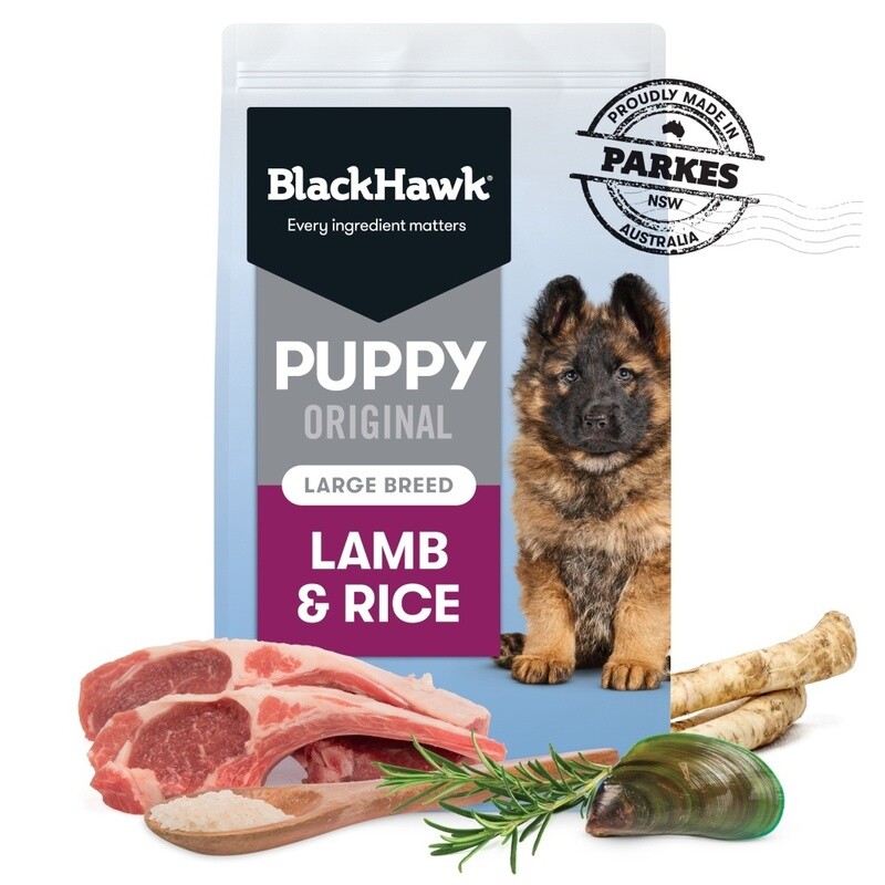 Black Hawk Large Breed Puppy Lamb