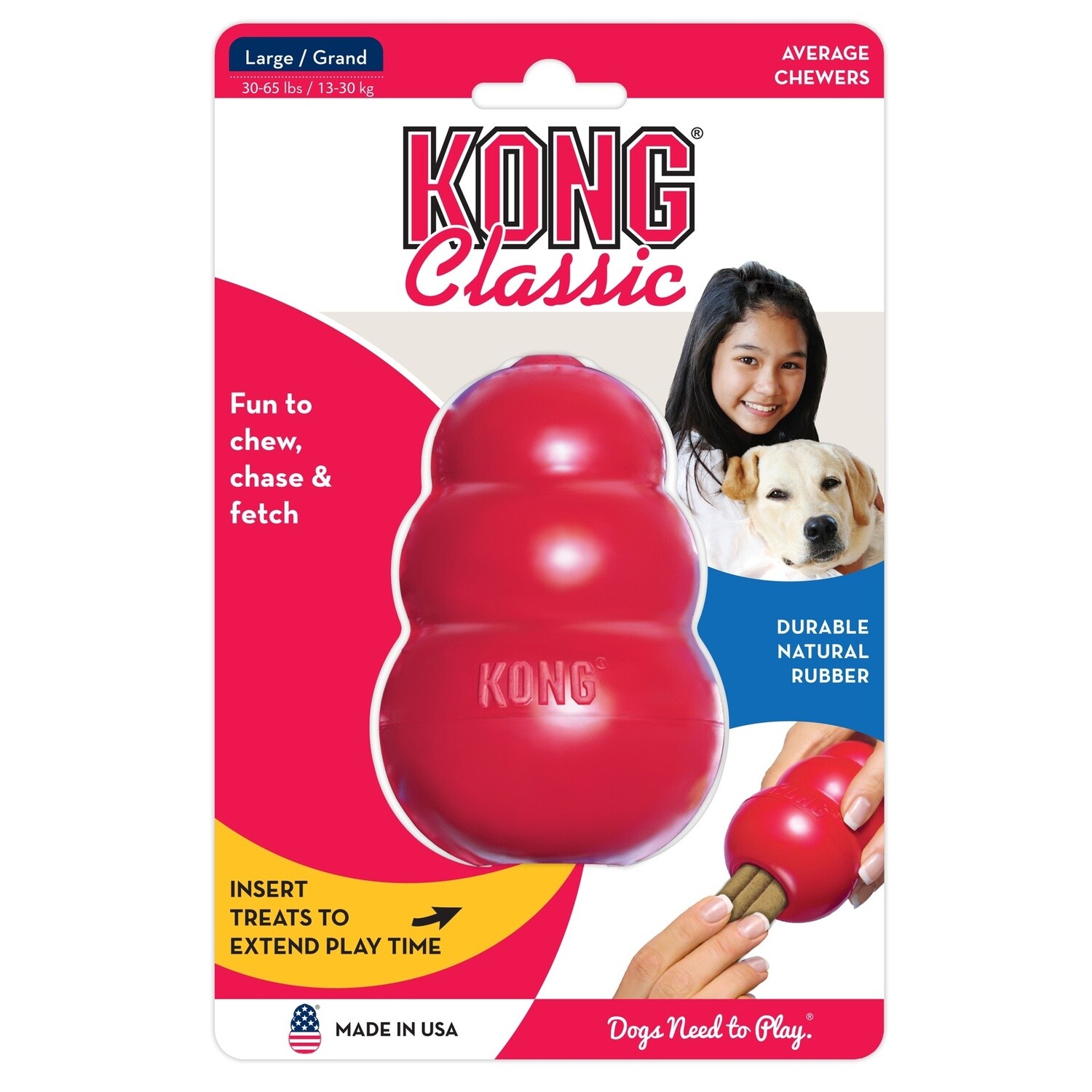 KONG Classic, Size: Large