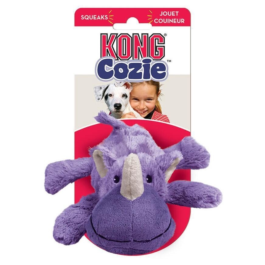 KONG Cozie Rosie Rhino, Size: Small