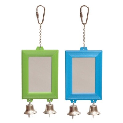 Rectangular Mirror with Bell