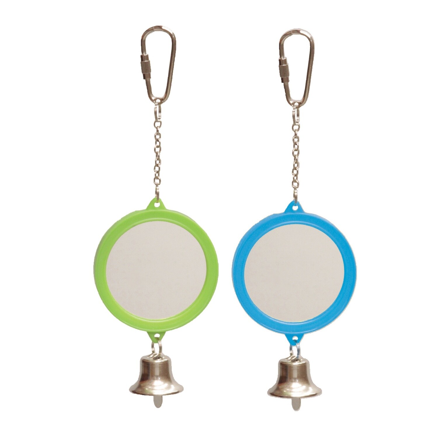 Round Mirror with Bell