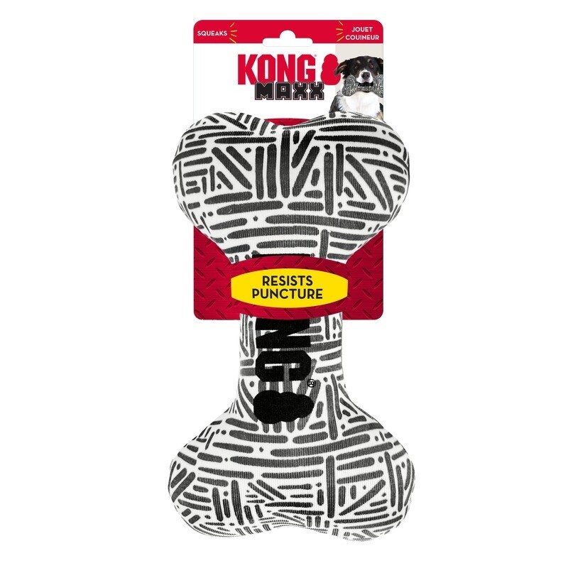 KONG Maxx Bone Puncture Resistant Plush Toy