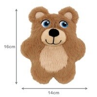 KONG Snuzzles Plush Squeaker  Bear