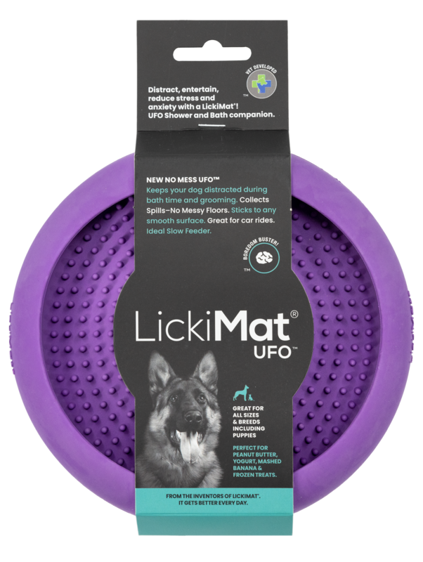 Lickimat Dog UFO slow feeder