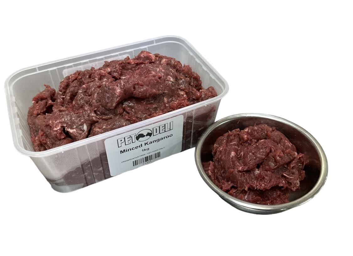 Minced Kangaroo - 15kg box - bulk