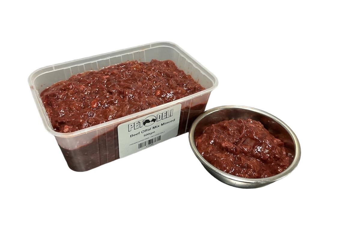 Minced Offal Blends - 500gm, Material: Beef Mix