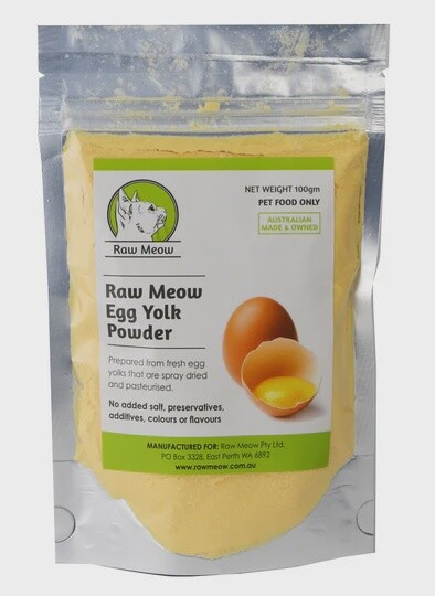 Raw Meow Egg Yolk Powder