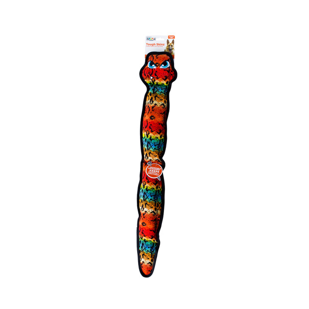 Outward Hound Invincible Tough Skinz Cobra Dog Toy - Multi Colour - X Large