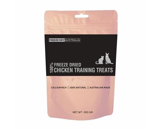 Freeze Dried Chicken Training Treats - 100gm