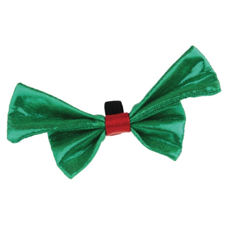 Christmas Green Bow Tie