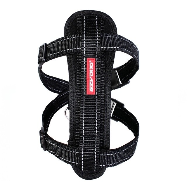 Ezy Dog Chest Plate Harness, Size: Small, Colour: Black