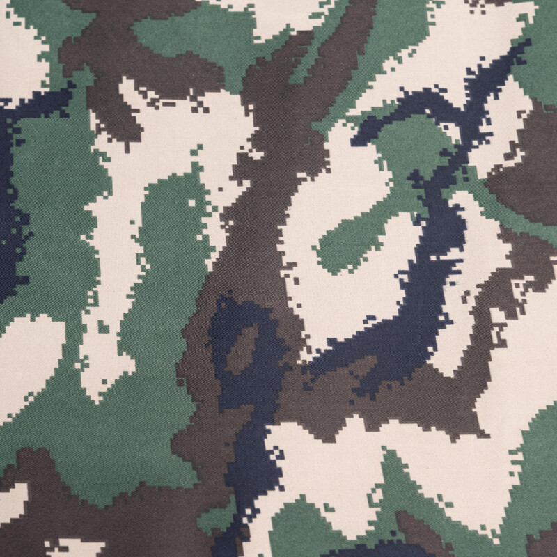 Superior Steel Camo Canvas Fitted Cover with Velcro