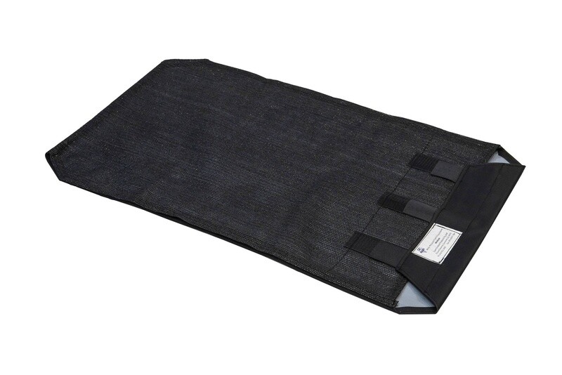 Superior Steel Twill/Canvas Fitted Cover with Velcro