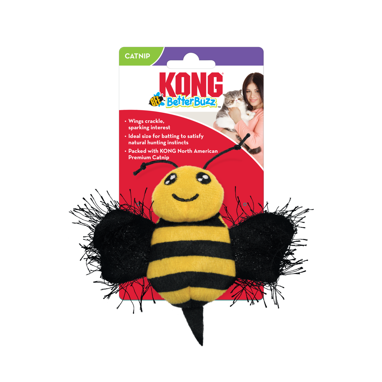 KONG Cat Better Buzz Bee
