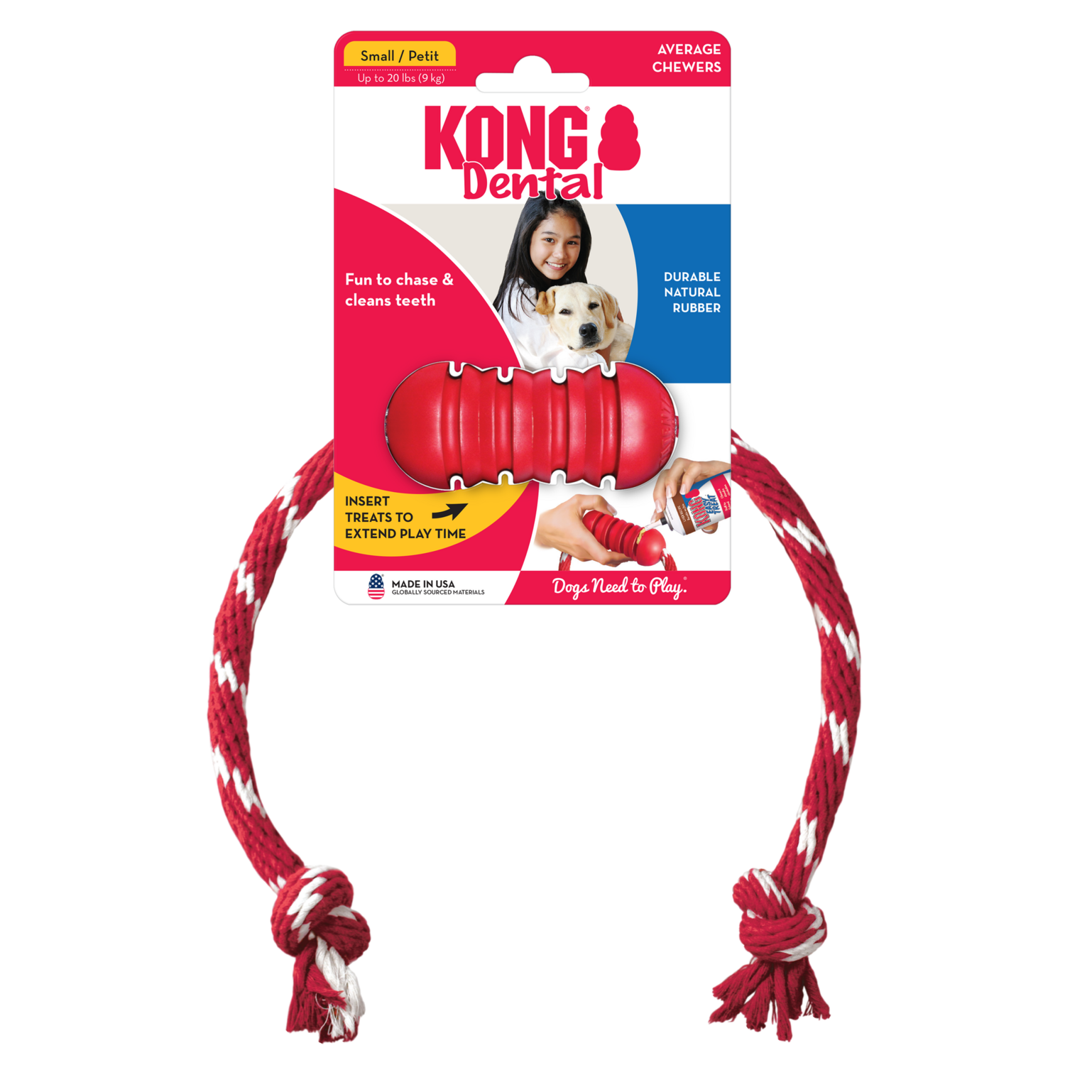 KONG Dental with Rope