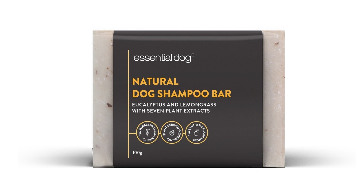 Essential Dog Shampoo Bar: Neem Seed, Lemongrass and Eucalyptus