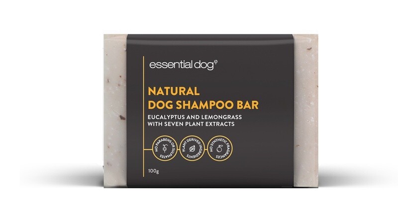 Essential Dog Shampoo Bar: Neem Seed, Lemongrass and Eucalyptus