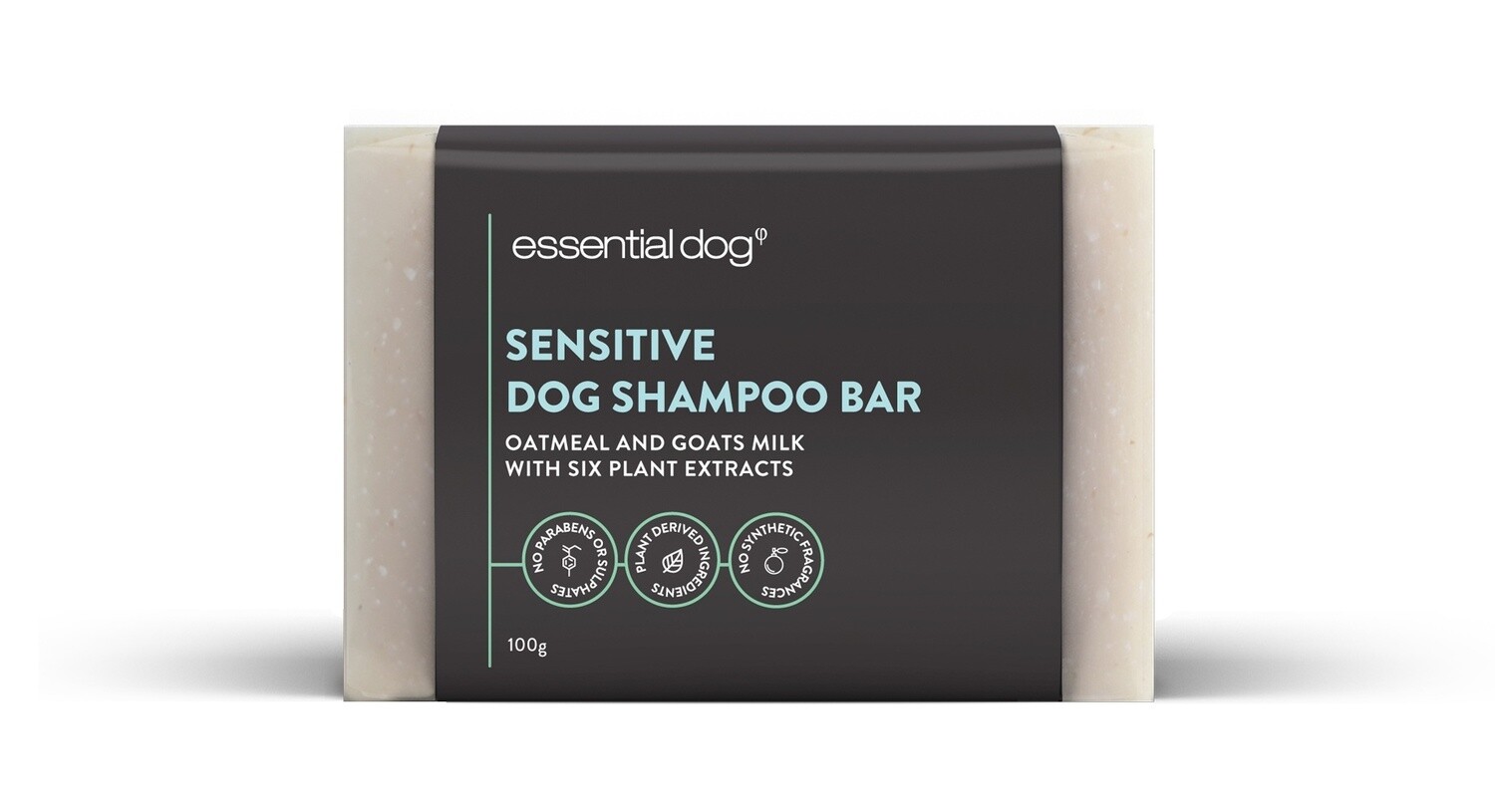 Essential Dog Sensitive Dog Shampoo Bar Oatmeal &amp; Goatsmilk