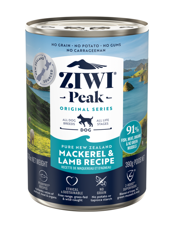 Ziwipeak Dog Can Lamb &amp; Mackerel