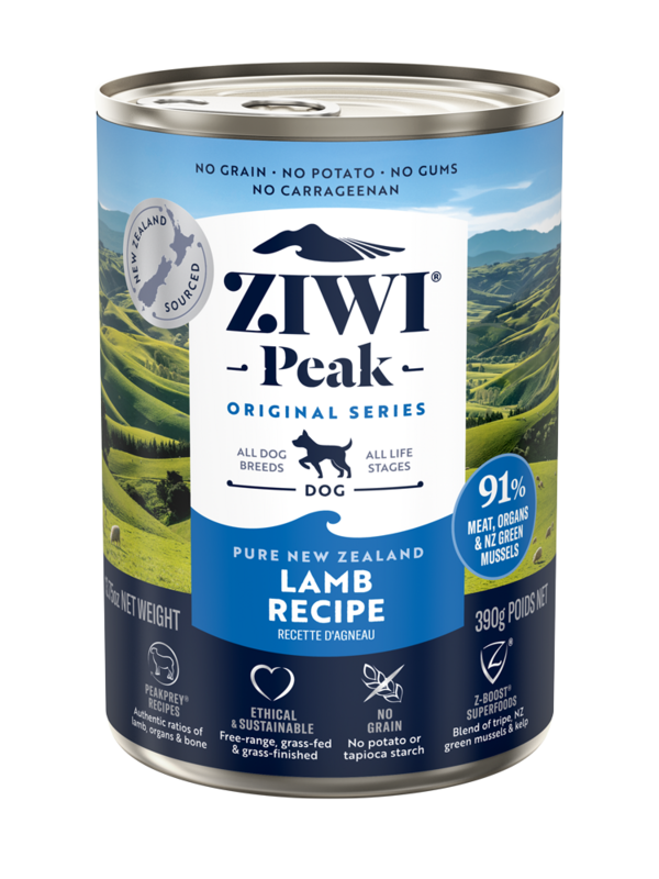 Ziwipeak Dog Can Lamb