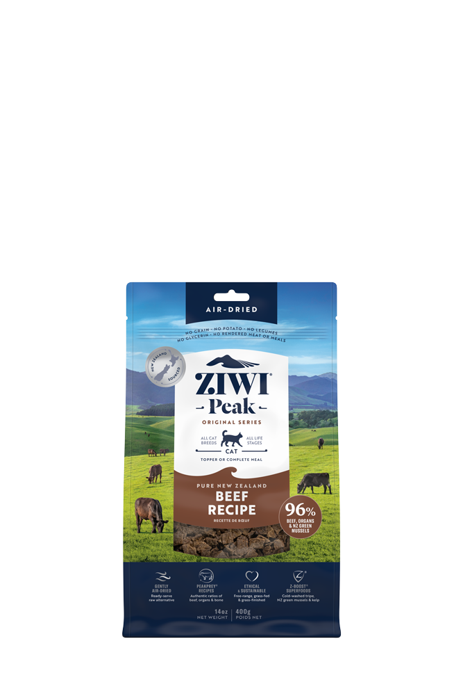 Ziwipeak Cat Air-Dried Beef, Size: 400g