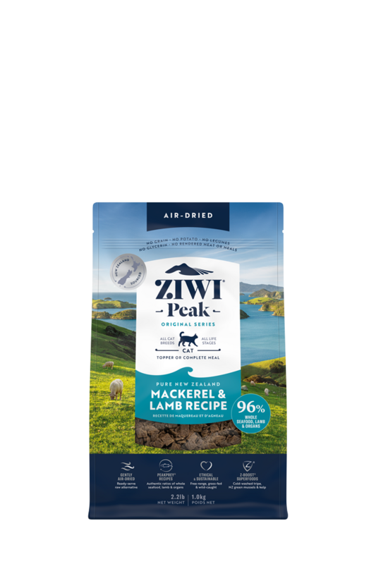 Ziwipeak Cat Air-Dried Mackerel &amp; Lamb