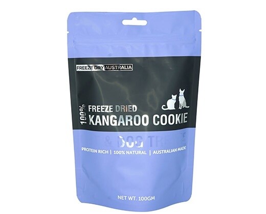 Freeze Dried Kangaroo Cookie - 100gm