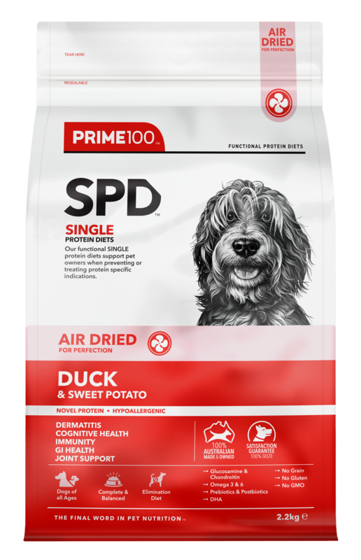 Prime 100 SPD Air Dried Duck &amp; Sweet Potato