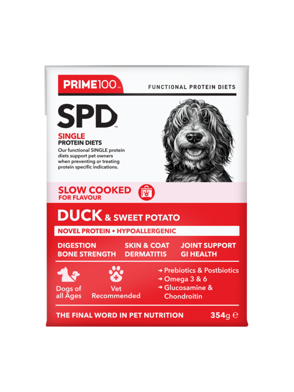 SPD Slow Cooked Duck &amp; Sweet Potato 354g