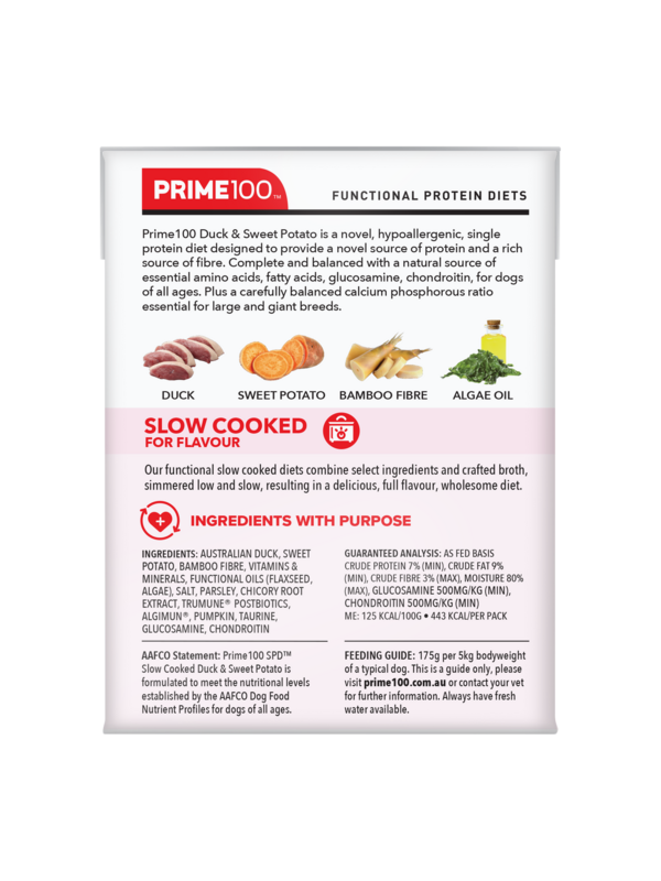 SPD Slow Cooked Duck &amp; Sweet Potato 354g