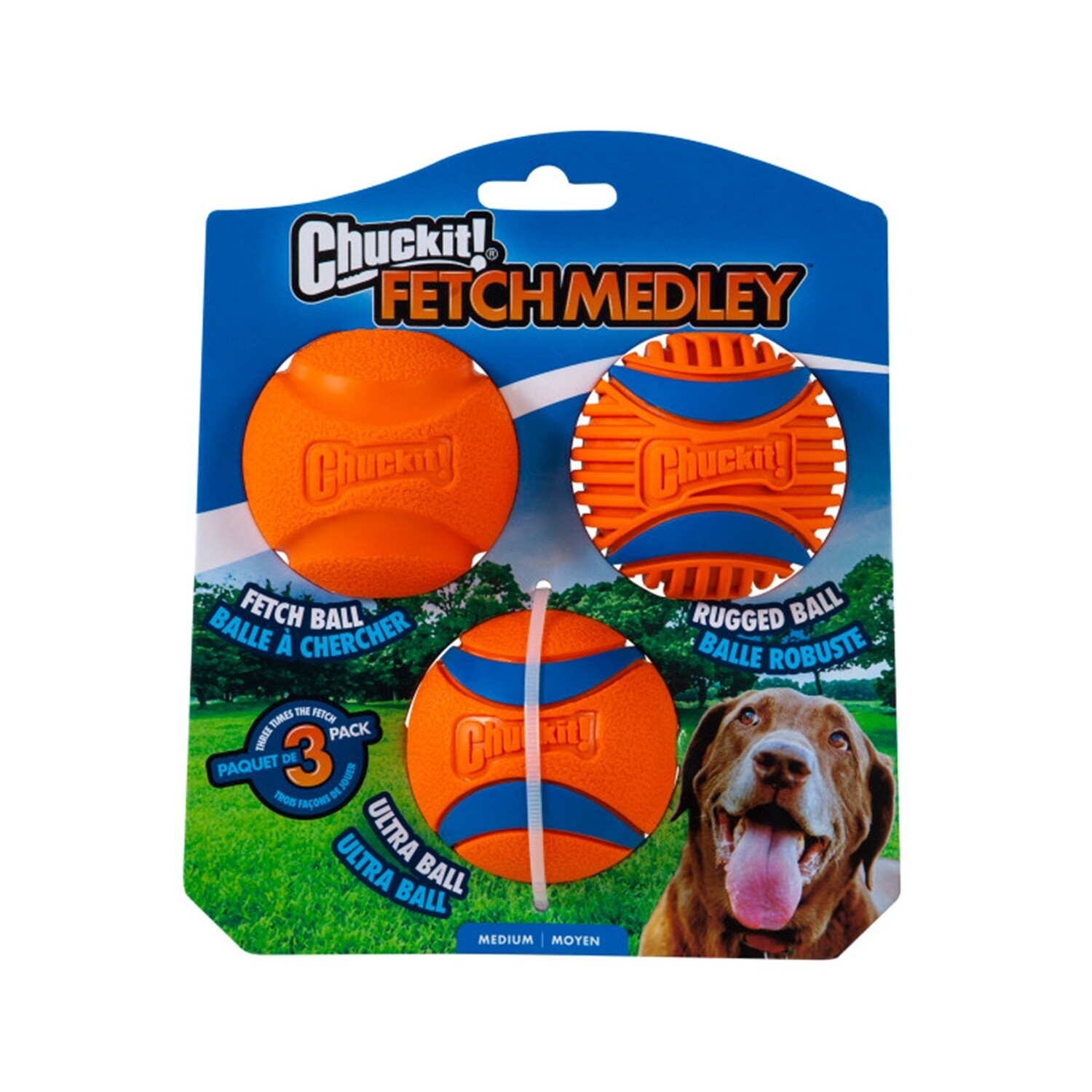 Chuckit Dog Toy Fetch Medley Gen 3