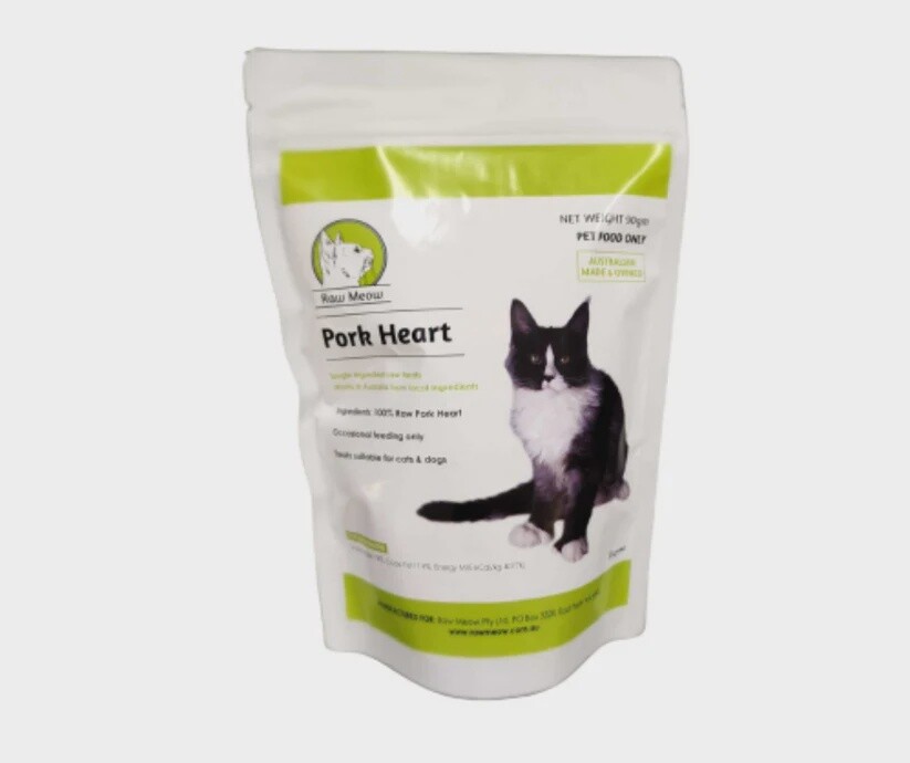 Raw Meow Freeze Dried Pork Heart