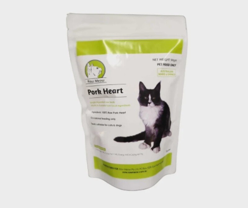 Raw Meow Freeze Dried Pork Heart