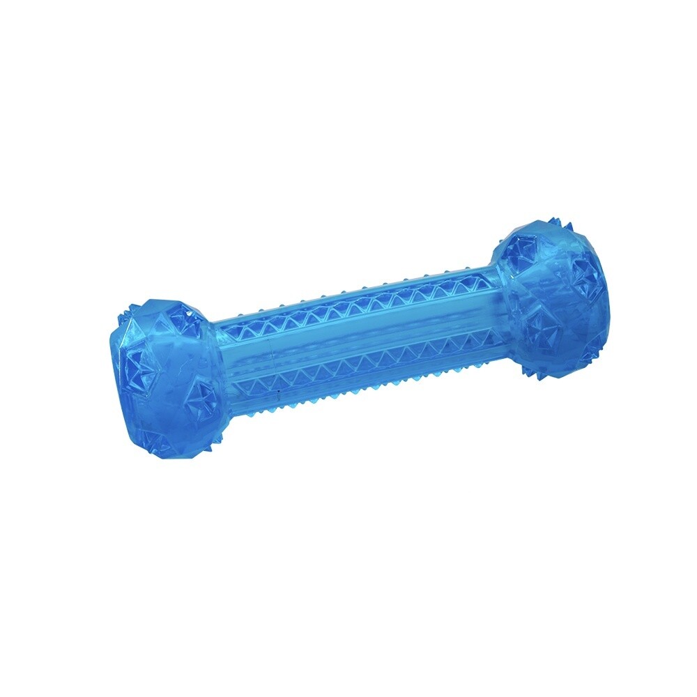 Ruff Play Dumbbell Squeak Dog Toy
