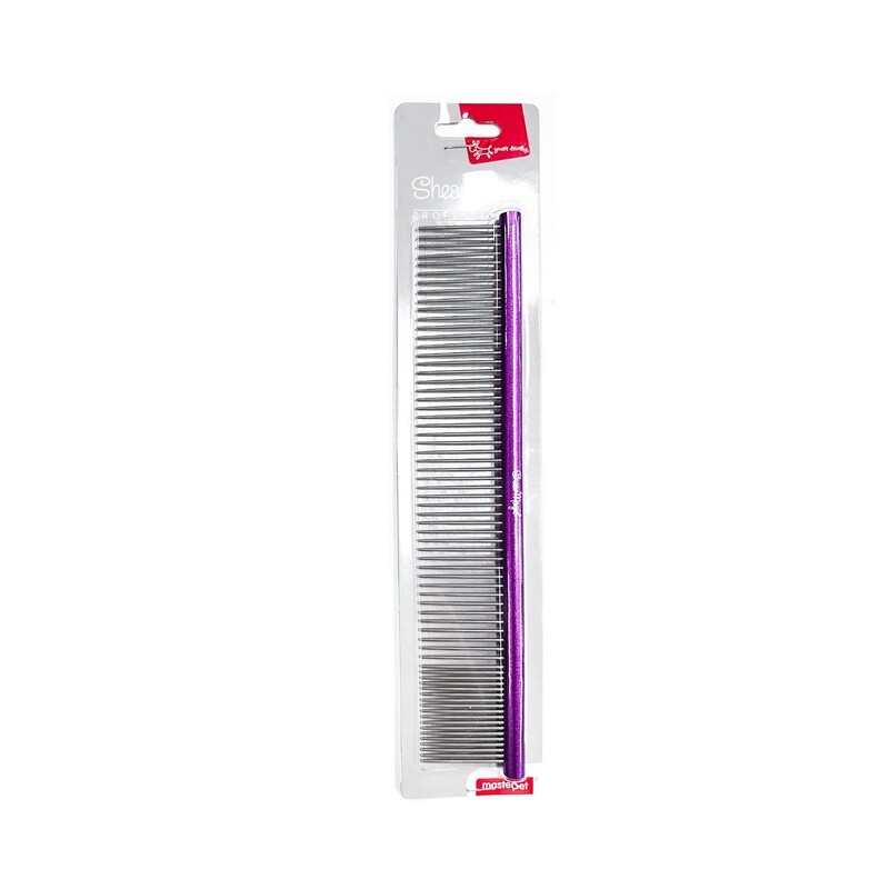 Shear Magic Aluminium Comb 250mm 18 Medium Teeth