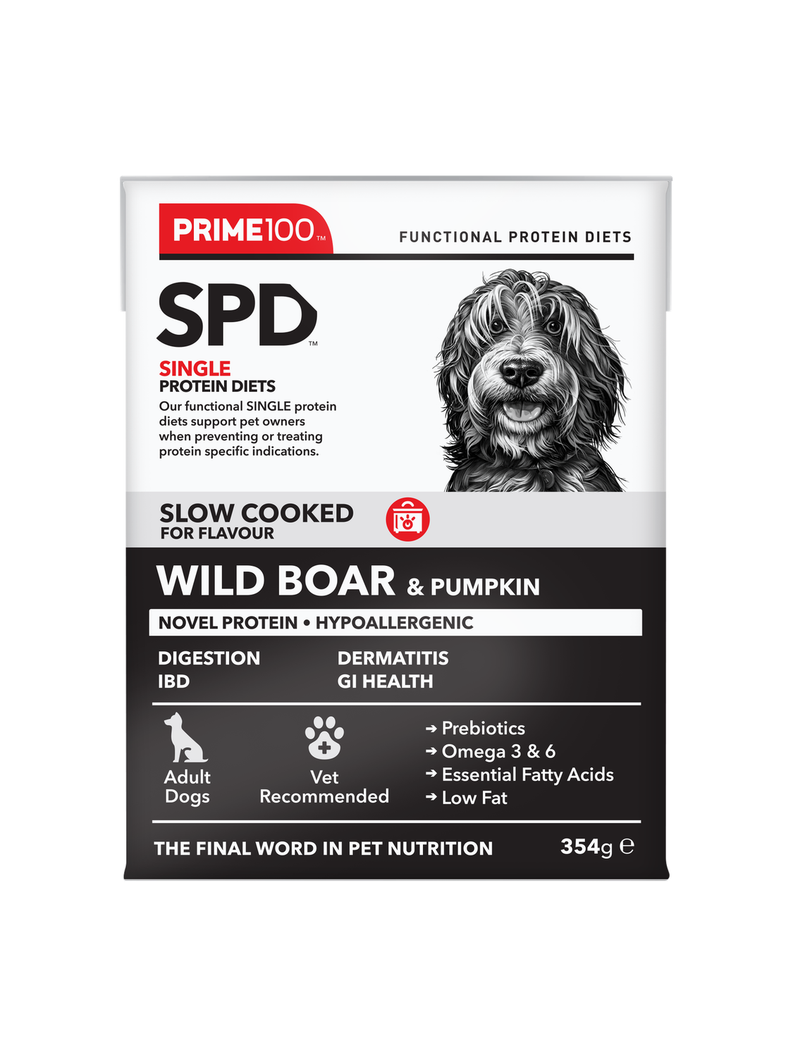 SPD Slow Cooked Wild Boar &amp; Pumpkin