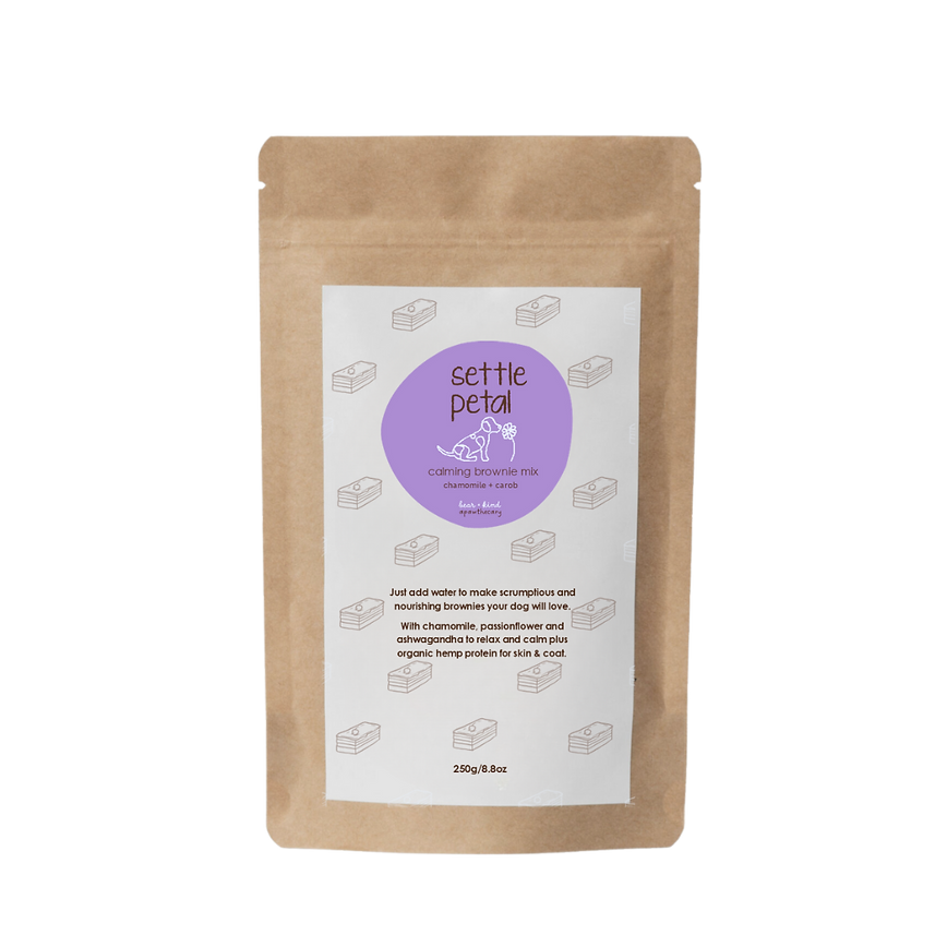 Settle Petal Calming Brownie Mix For Dogs