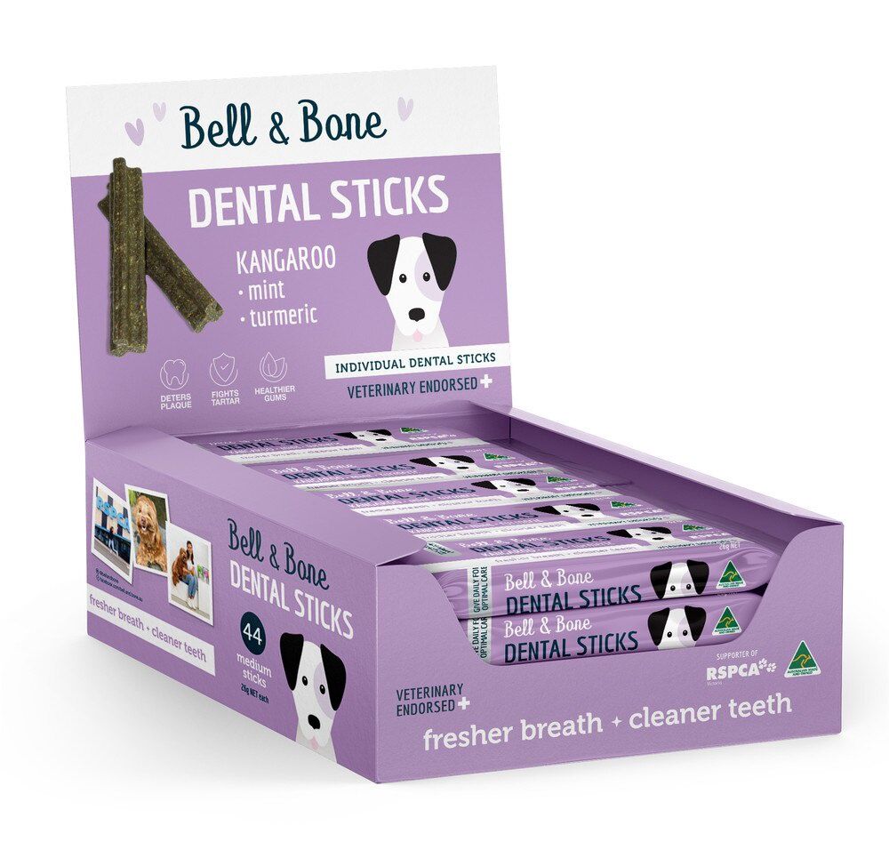 Bell &amp; Bone - Pick N Mix Dental Sticks, Colour: Kangaroo