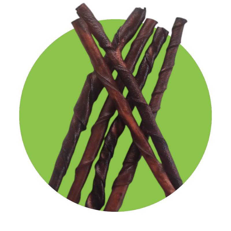 5&quot; Twisted  Rawhide Sticks